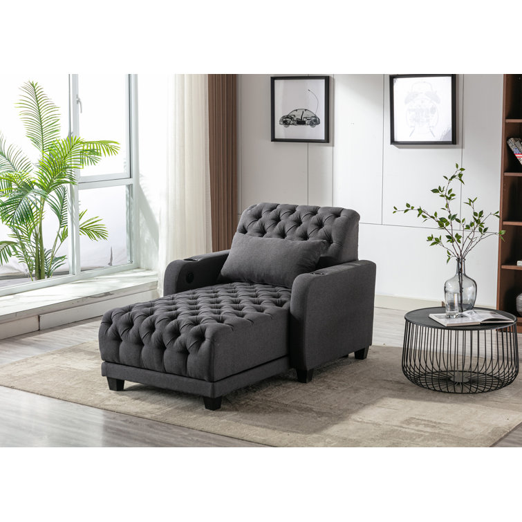 Barrel chaise online lounge